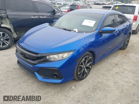 2017 Honda Civic Sedan Si with VIN 2HGFC1E52HH700736, listed as a IAAI auction lot 41785831 with 104,513 mi miles. Bid and sale history available at carsss.com. Image 17.