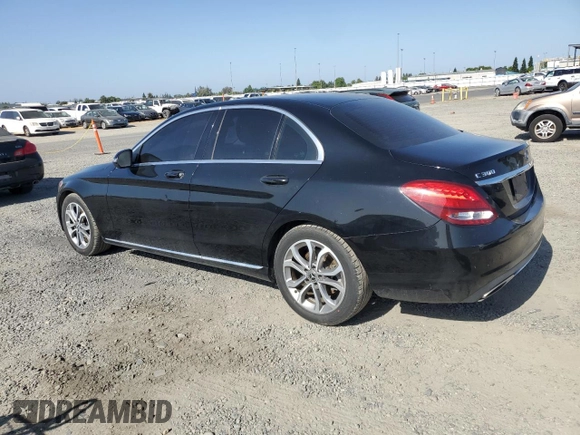 2017 Mercedes-Benz C 300 z VIN 55SWF4JB0HU219715, wystawiony jako Copart lot #60154615 z przebiegiem 130 378 mil mil oraz Czysty tytuł • Clean title. Historia ofert i sprzedaży dostępna na DreamBid. Obrazek 2.