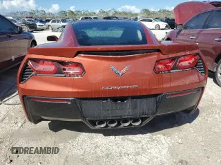 2016 Chevrolet Corvette 2LT with VIN 1G1YD2D78G5102243, listed as a Copart auction lot 76972324 with 0 mi miles and Non Repairable. Bid and sale history available at carsss.com. Image 6.
