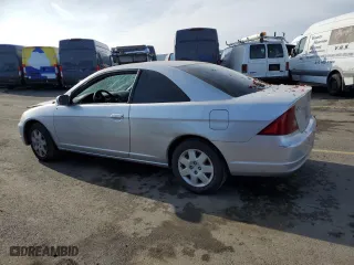 2002 Honda Civic EX with VIN 1HGEM21032L056277, listed as a Copart auction lot 85393344 with 253,210 mi miles and Clean Title. Bid and sale history available at carsss.com. Image 2.