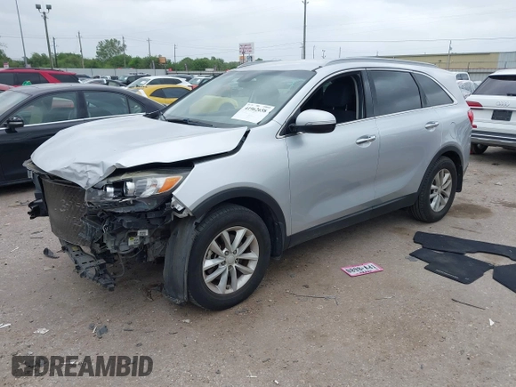 2017 Kia Sorento LX with VIN 5XYPG4A33HG297281, listed as a IAAI auction lot 41962658 with 127,795 mi miles. Bid and sale history available at carsss.com. Image 17.