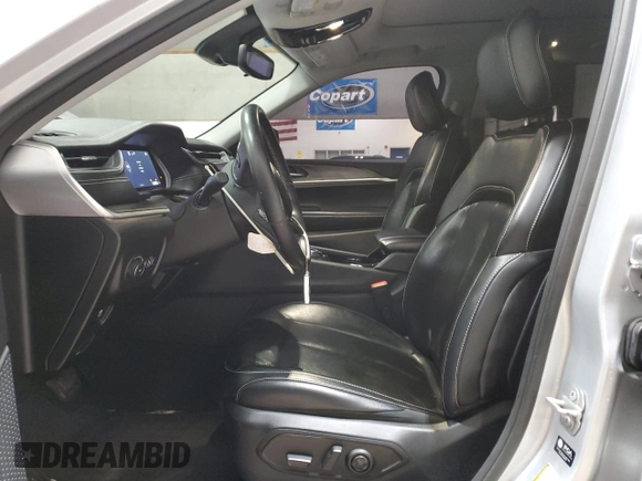 2021 Jeep Grand Cherokee Limited with VIN 1C4RJKBG0M8130202, listed as a Copart auction lot 55281825 with 51,208 mi miles and Salvage Title. Bid and sale history available at DreamBid. Image 7.