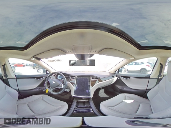 2016 Tesla Model S 70 with VIN 5YJSA1E17GF121312, listed as a Copart auction lot 44736965 with 116,661 mi miles and Salvage title. Bid and sale history available at DreamBid. Image 13.