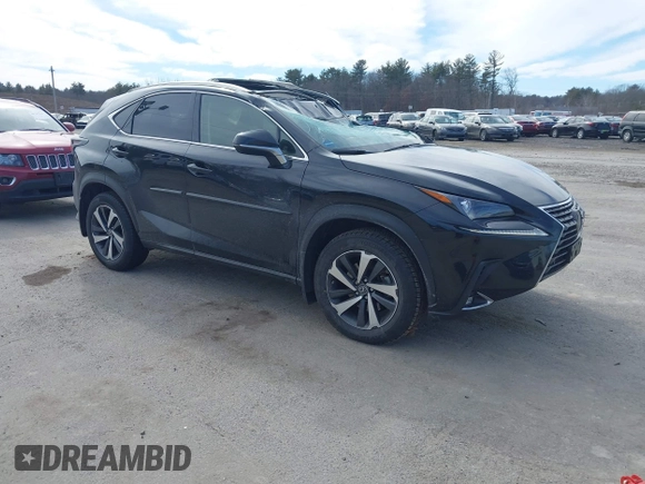 2021 Lexus NX 300 with VIN JTJGARDZ3M2252700, listed as a IAAI auction lot 41764186 with 52,525 mi miles and . Bid and sale history available at DreamBid. Image 1.