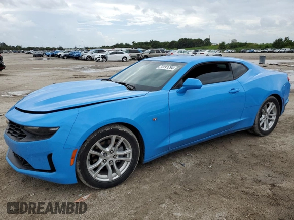 2023 Chevrolet Camaro 1LS with VIN 1G1FB1RX0P0100578, listed as a Copart auction lot 73191794 with 31,234 mi miles and Salvage Title. Bid and sale history available at carsss.com. Image 1.