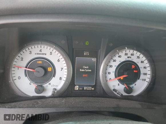 2017 Toyota Sienna SE with VIN 5TDXZ3DC3HS873163, listed as a Copart auction lot 59383605 with 81,223 mi miles and Salvage title. Bid and sale history available at DreamBid. Image 9.