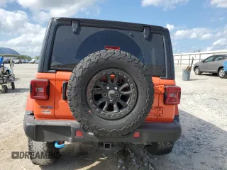 2023 Jeep Wrangler Rubicon 20th Anniversary with VIN 1C4JJXR6XPW704750, listed as a Copart auction lot 55223655 with Not provided miles and Non repairable. Bid and sale history available at DreamBid. Image 6.