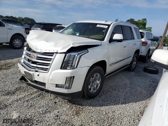 2016 Cadillac Escalade Platinum with VIN 1GYS4DKJ9GR279152, listed as a Copart auction lot 49911015 with 146,399 mi miles and Salvage Title. Bid and sale history available at carsss.com. Image 1.