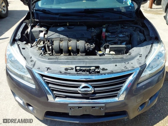 2014 Nissan Sentra SV with VIN 3N1AB7AP4EY243314, listed as a IAAI auction lot 42101060 with 185,491 mi miles. Bid and sale history available at carsss.com. Image 10.