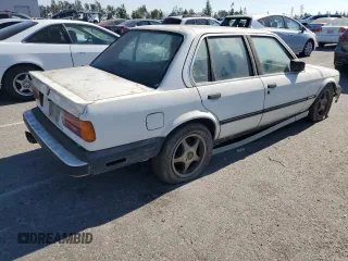 1986 BMW 3 Series z VIN WBAAE5403G1505061, wystawiony jako Copart lot #80585534 z przebiegiem 113 998 mil mil oraz Czysty tytuł • Clean title. Historia ofert i sprzedaży dostępna na DreamBid. Obrazek 3.