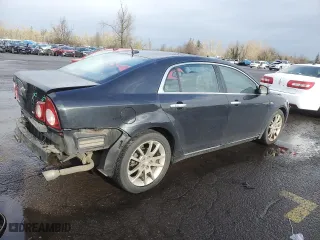 2008 Chevrolet Malibu LTZ with VIN 1G1ZK57768F206927, listed as a Copart auction lot 46655495 with 197,384 mi miles and Salvage Title. Bid and sale history available at carsss.com. Image 3.