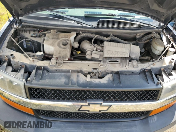 2008 Chevrolet Express Cargo Van with VIN 1GCGG25C881134558, listed as a Copart auction lot 67207324 with 54,369 mi miles and Salvage Title. Bid and sale history available at carsss.com. Image 12.