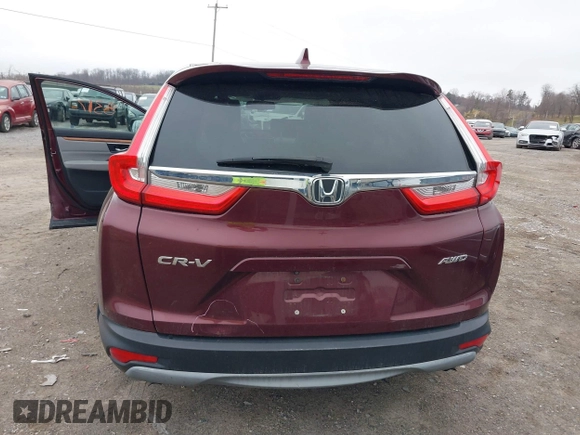 2017 Honda CR-V EX-L with VIN 2HKRW2H82HH655660, listed as a IAAI auction lot 41838317 with 69,322 mi miles. Bid and sale history available at carsss.com. Image 16.
