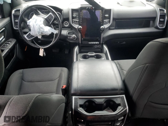 2022 Ram 1500 Big Horn with VIN 1C6SRFBT3NN133071, listed as a Copart auction lot 55748355 with Not provided miles and Salvage title. Bid and sale history available at DreamBid. Image 8.
