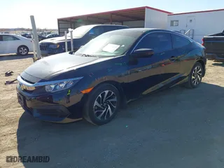 2017 Honda Civic Coupe LX with VIN 2HGFC4A52HH308024, listed as a IAAI auction lot 41458520 with 57,588 mi miles. Bid and sale history available at carsss.com. Image 22.