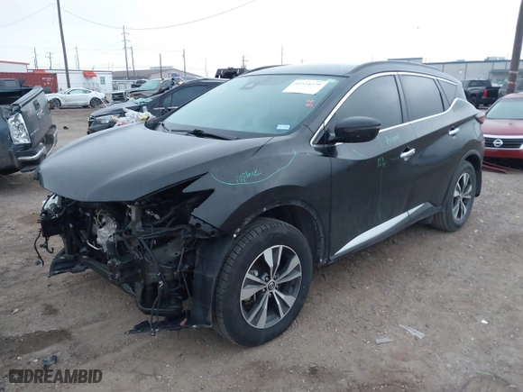2021 Nissan Murano SV with VIN 5N1AZ2BJ1MC110115, listed as a IAAI auction lot 41524279 with 74,491 mi miles. Bid and sale history available at carsss.com. Image 17.