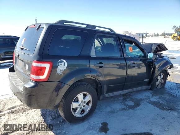 2008 Ford Escape XLT with VIN 1FMCU93118KC09754, listed as a Copart auction lot 45372295 with Not provided miles and Salvage title. Bid and sale history available at DreamBid. Image 3.