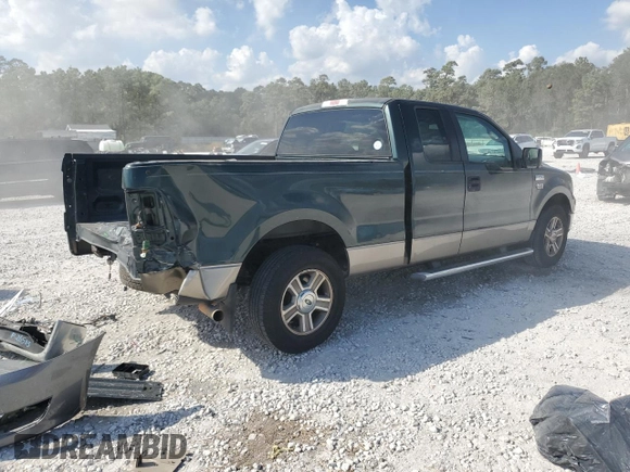 2005 Ford F-150 STX with VIN 1FTRX12WX5NA19210, listed as a Copart auction lot 78093734 with 185,516 mi miles and Salvage Title. Bid and sale history available at carsss.com. Image 3.