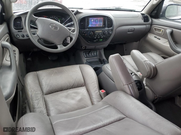 2006 Toyota Sequoia SR5 with VIN 5TDZT34A16S275241, listed as a Copart auction lot 43994155 with 182,894 mi miles and Salvage Title. Bid and sale history available at carsss.com. Image 8.