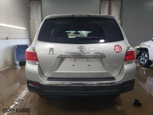 2011 Toyota Highlander with VIN 5TDBK3EH3BS088870, listed as a Copart auction lot 47574355 with 175,701 mi miles and Salvage Title. Bid and sale history available at carsss.com. Image 6.