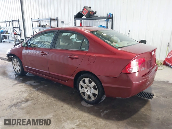 2008 Honda Civic LX with VIN 1HGFA16518L054760, listed as a IAAI auction lot 42051809 with 141,763 mi miles and . Bid and sale history available at DreamBid. Image 3.