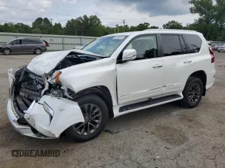 2019 Lexus GX 460 z VIN JTJBM7FX3K5237482, wystawiony jako Copart lot #55136325 z przebiegiem Nie podano mil oraz Szkody całkowita. Historia ofert i sprzedaży dostępna na DreamBid. Obrazek 1.