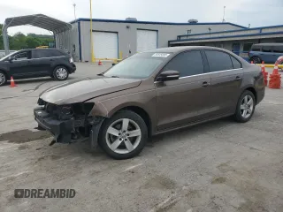 2014 Volkswagen Jetta TDI with VIN 3VWLL7AJ4EM257751, listed as a Copart auction lot 56635895 with 163,561 mi miles and Salvage title. Bid and sale history available at DreamBid. Image 1.