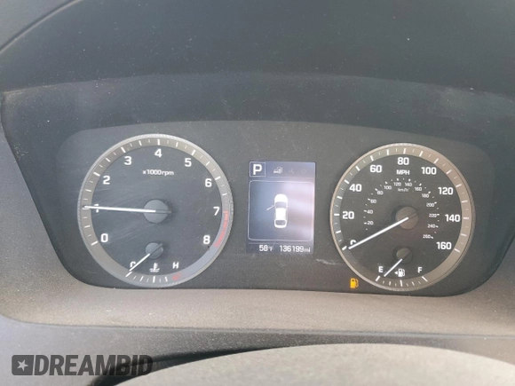 2016 Hyundai Sonata SE с VIN 5NPE24AF3GH377977, выставлен на аукционе Copart как лот 52004995 с пробегом 136 199 миль миль и Списание • Salvage title. История ставок и продаж доступна на DreamBid. Изображение 9.