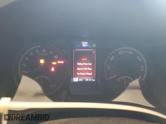 2020 Toyota Tacoma SR with VIN 3TYRX5GN0LT004699, listed as a Copart auction lot 53036955 with 34,121 mi miles and Clean Title. Bid and sale history available at DreamBid. Image 9.