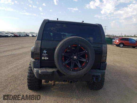 2006 Hummer H3 with VIN 5GTDN136968284885, listed as a Copart auction lot 68511774 with 207,664 mi miles and Salvage Title. Bid and sale history available at carsss.com. Image 6.