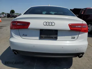 2014 Audi A6 Premium Plus with VIN WAUFMAFC5EN045299, listed as a Copart auction lot 59783855 with 117,488 mi miles and Clean title. Bid and sale history available at DreamBid. Image 6.