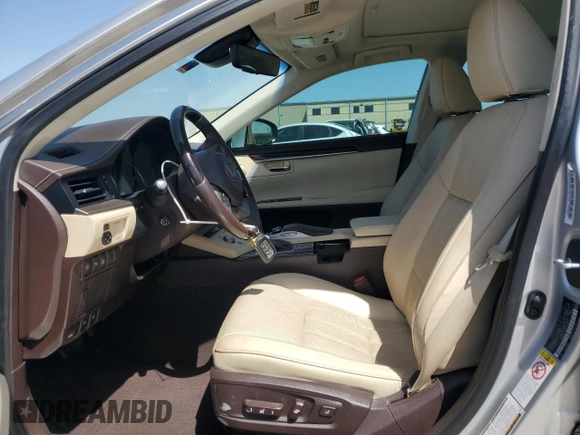 2018 Lexus ES with VIN 58ABK1GG3JU104993, listed as a Copart auction lot 50163495 with 85,640 mi miles and Salvage Title. Bid and sale history available at carsss.com. Image 7.