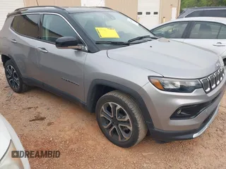 2022 Jeep Compass High Altitude with VIN 3C4NJDCB7NT126888, listed as a IAAI auction lot 42016938 with 46,924 mi miles and . Bid and sale history available at carsss.com. Image 1.