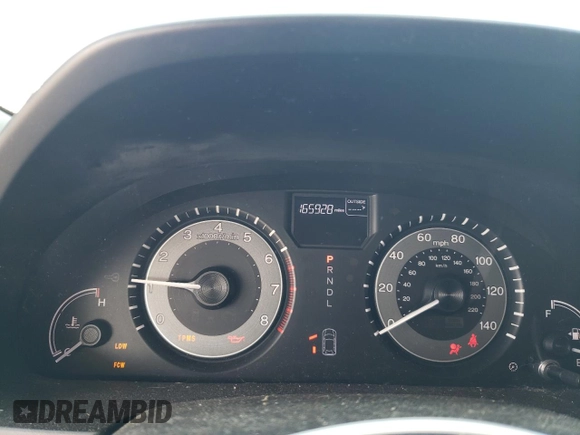 2014 Honda Odyssey EX-L with VIN 5FNRL5H60EB125478, listed as a Copart auction lot 59218355 with 165,928 mi miles and Salvage title. Bid and sale history available at DreamBid. Image 9.
