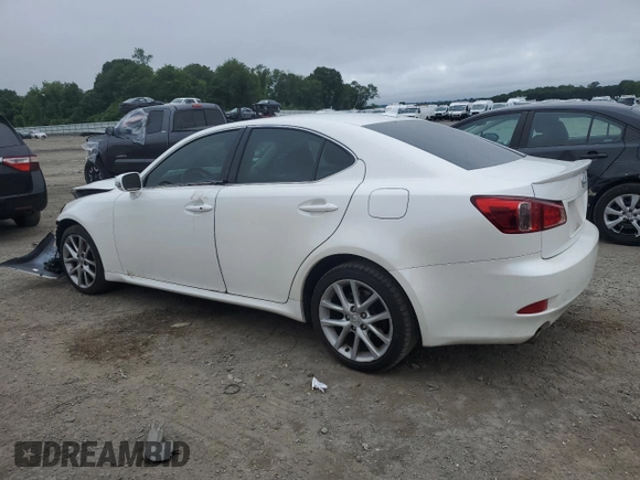 2013 Lexus IS 250 with VIN JTHCF5C22D5063811, listed as a Copart auction lot 61062115 with 154,854 mi miles and Clean title. Bid and sale history available at DreamBid. Image 2.