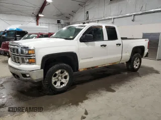 2014 Chevrolet Silverado 1500 LT with VIN 1GCVKREC3EZ194100, listed as a Copart auction lot 50365865 with 176,761 mi miles and Salvage Title. Bid and sale history available at carsss.com. Image 1.