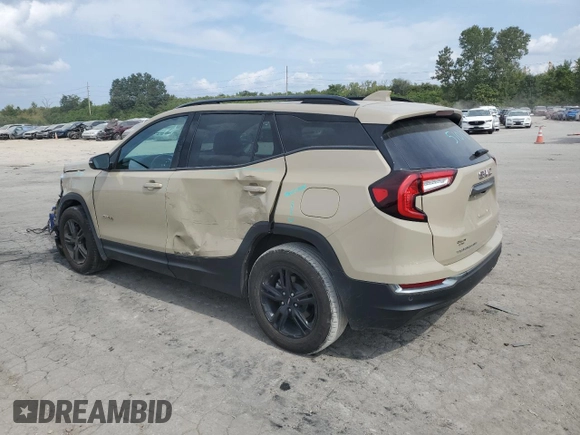 2022 GMC Terrain AT4 z VIN 3GKALYEV6NL251134, wystawiony jako Copart lot #70628514 z przebiegiem 34 262 mil mil oraz Szkoda całkowita • Salvage title. Historia ofert i sprzedaży dostępna na DreamBid. Obrazek 2.
