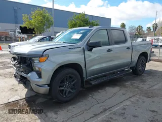 2024 Chevrolet Silverado 1500 Custom with VIN 1GCPABEK7RZ239913, listed as a IAAI auction lot 41631620 with 6,048 mi miles and . Bid and sale history available at DreamBid. Image 17.