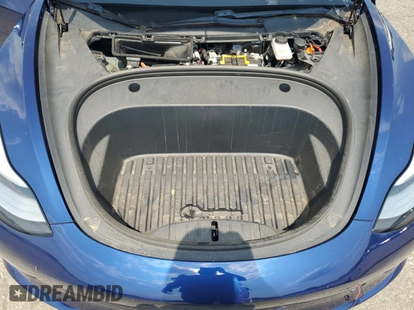 2021 Tesla Model 3 Long Range z VIN 5YJ3E1EB5MF853256, wystawiony jako Copart lot #60751685 z przebiegiem 58 959 mil mil oraz Szkoda całkowita • Salvage title. Historia ofert i sprzedaży dostępna na DreamBid. Obrazek 11.