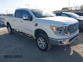 2017 Nissan Titan XD PRO-4X with VIN 1N6BA1F49HN549245, listed as a IAAI auction lot 41808483 with 131,089 mi miles. Bid and sale history available at carsss.com. Image 1.