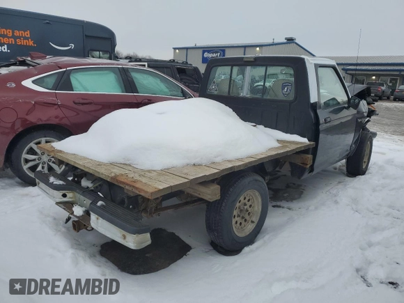 1991 Ford Ranger with VIN 1FTCR10U0MUD36094, listed as a Copart auction lot 78520354 with 197,204 mi miles and Salvage Title. Bid and sale history available at carsss.com. Image 3.