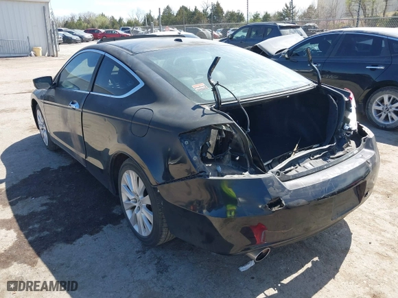 2008 Honda Accord Cpe EX-L with VIN 1HGCS22858A017745, listed as a IAAI auction lot 41866652 with 96,550 mi miles. Bid and sale history available at carsss.com. Image 3.