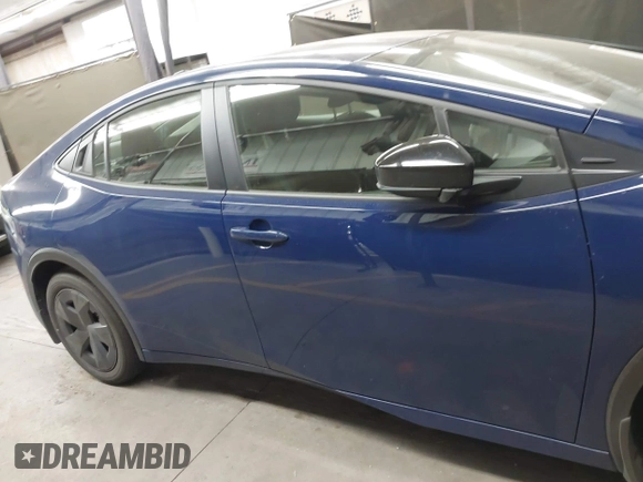 2024 Toyota Prius LE with VIN JTDACAAU0R3030582, listed as a IAAI auction lot 41838615 with 9,402 mi miles and . Bid and sale history available at DreamBid. Image 13.