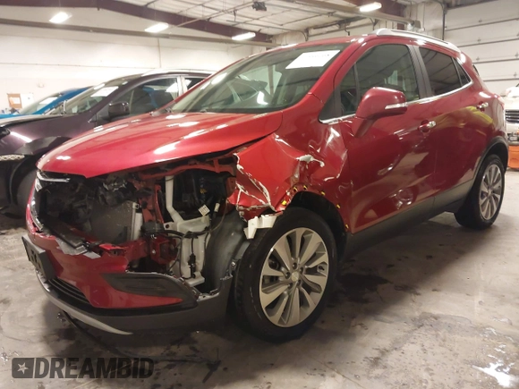 2019 Buick Encore Preferred with VIN KL4CJASB5KB790637, listed as a IAAI auction lot 41996068 with 89,512 mi miles. Bid and sale history available at carsss.com. Image 19.