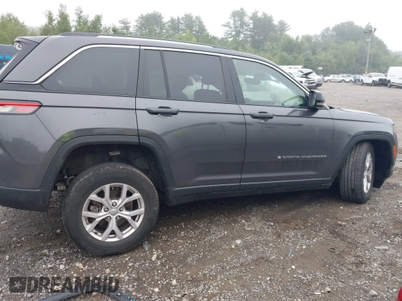 2022 Jeep Grand Cherokee Limited with VIN 1C4RJHBG8N8542971, listed as a IAAI auction lot 40074278 with Not provided miles and . Bid and sale history available at DreamBid. Image 13.