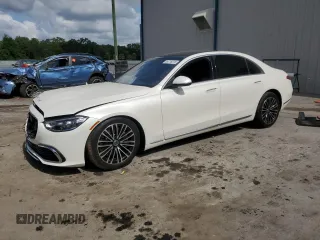 2022 Mercedes-Benz S 580 с VIN W1K6G7GB3NA141805, выставлен на аукционе Copart как лот 54716515 с пробегом 60 353 миль миль и Списание • Salvage title. История ставок и продаж доступна на DreamBid. Изображение 1.
