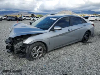 2021 Hyundai Elantra SE with VIN 5NPLL4AG1MH037414, listed as a Copart auction lot 48774015 with 17,048 mi miles and Salvage Title. Bid and sale history available at carsss.com. Image 1.