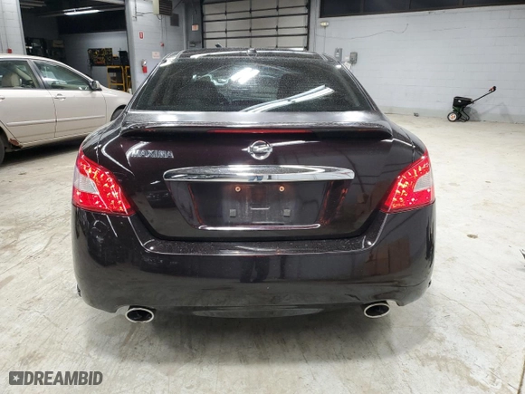 2011 Nissan Maxima 3.5 S with VIN 1N4AA5AP2BC838516, listed as a Copart auction lot 47819565 with 133,286 mi miles and Salvage Title. Bid and sale history available at carsss.com. Image 6.