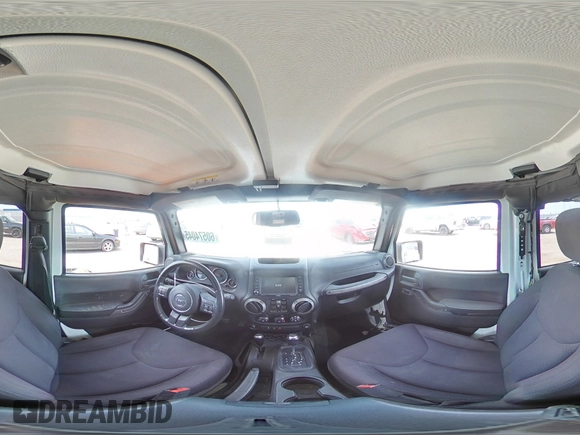 2015 Jeep Wrangler Unlimited Sport with VIN 1C4BJWDG2FL545561, listed as a Copart auction lot 60574045 with 83,592 mi miles and Salvage title. Bid and sale history available at DreamBid. Image 16.