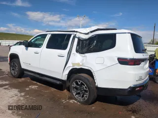 2023 Jeep Wagoneer Series III с VIN 1C4SJSDP8PS540588, выставлен на аукционе Copart как лот 56546295 с пробегом 47 041 миль миль и Списание • Salvage title. История ставок и продаж доступна на DreamBid. Изображение 2.